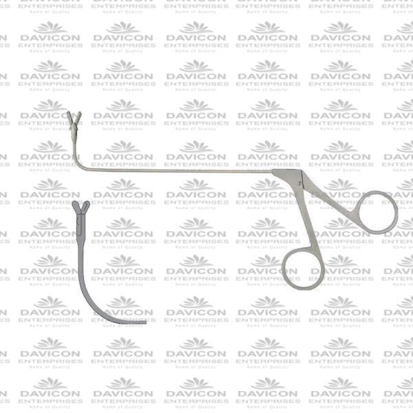 Giraffe Double Spoon Forceps horizontal 2mm 90°