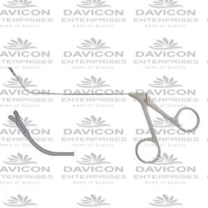 Giraffe Double Spoon Forceps horizontal 3mm 55°