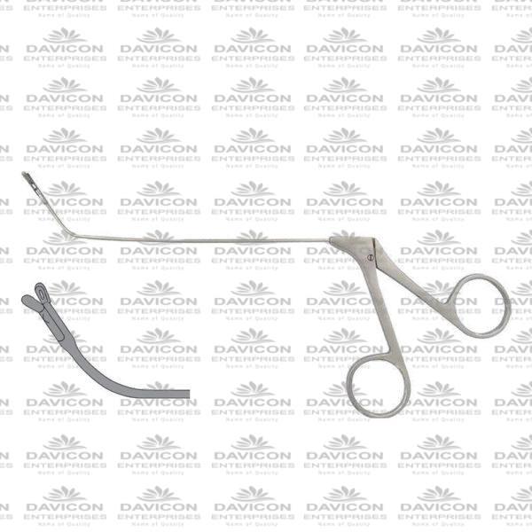 Giraffe Double Spoon Forceps horizontal 3mm 55°