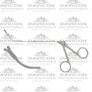 Giraffe Double Spoon Forceps horizontal 4mm 55°