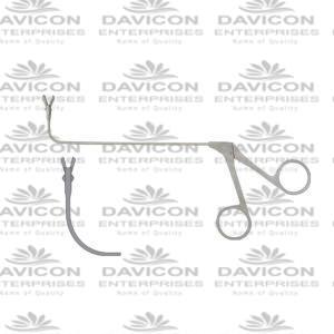 Giraffe Double Spoon Forceps vertical 2mm 90°