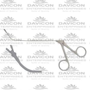 Giraffe Double Spoon Forceps vertical 4mm 55°