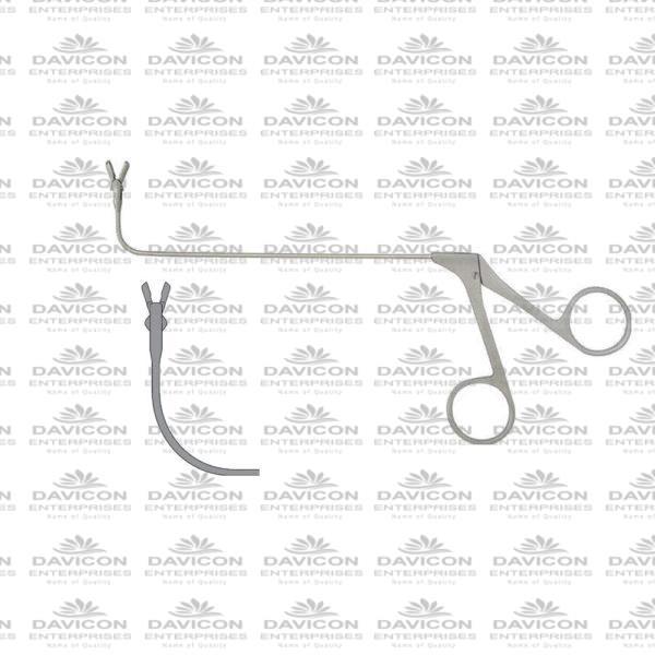 Giraffe Double Spoon Forceps vertical 4mm 90°