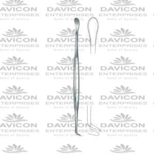 HENKE Cleft Palate Instruments, Tonsil Knife & Dissectors 24.5 cm/9¾” 16.5mm 5mm