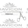 Nasal Dressing Forceps, Nasal / Sinus Scissors for sphenoid ethmoid and choanal atresia 3.5mm