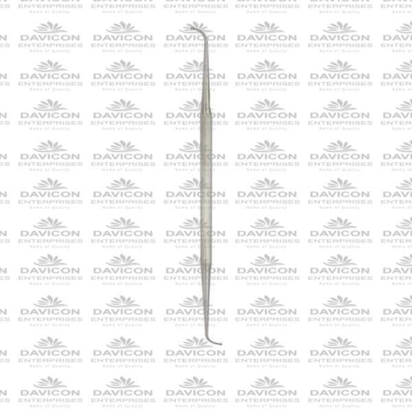 Probe, mixllary sinus ostium seeker double ended, ball-shaped ends 19 cm/7½” 2mm 1.2mm