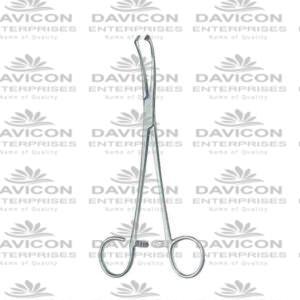 WHITE Tonsil Forceps 18 cm/7”