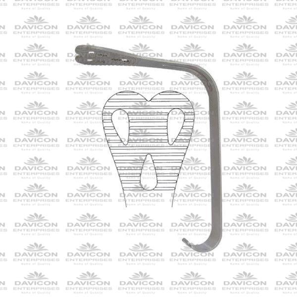 WIEDER Mouthgags, Cheek Retractors 15 cm/6” 45 mm