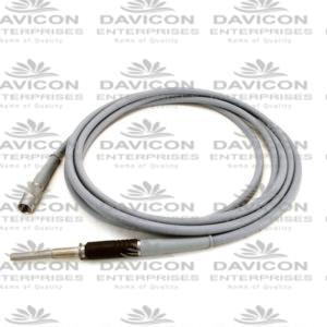 Tebbets Fiber Optic Retractor Length: 190mm Width: 36mm