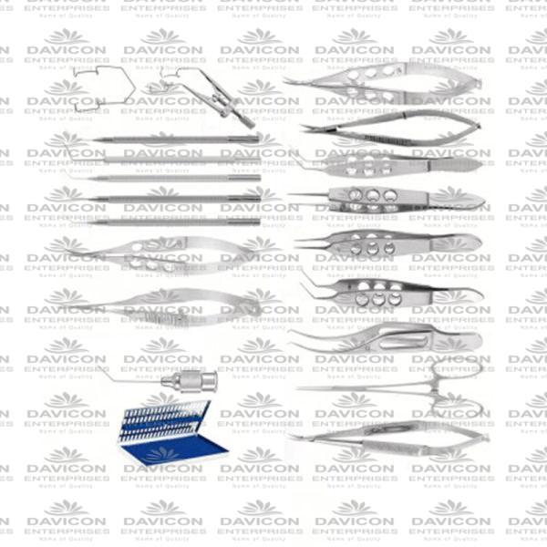 HIGH QUALITY CATARACT INSTRUMENTS SET