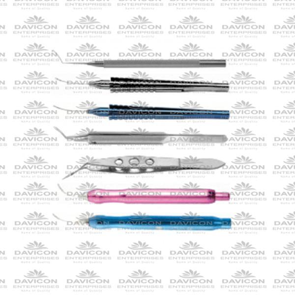 Micro Incision Cataract Surgery Instruments Set