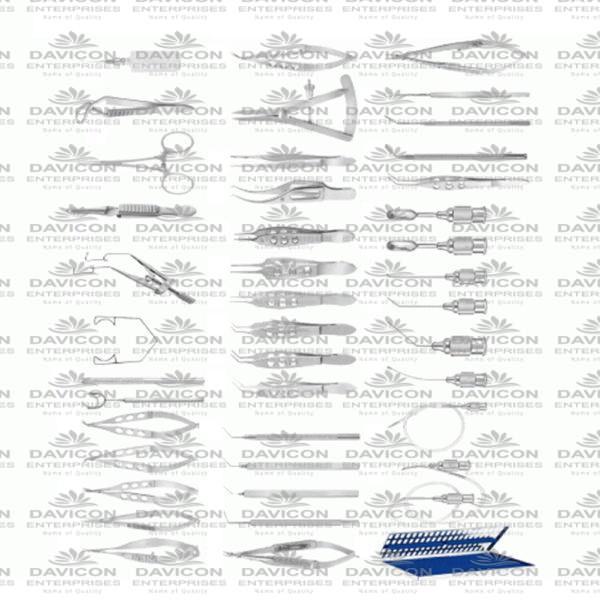 Planned Extra-Cap Cataract Extraction Instruments Set