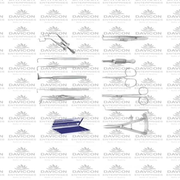 Squint Surgery Instruments Set