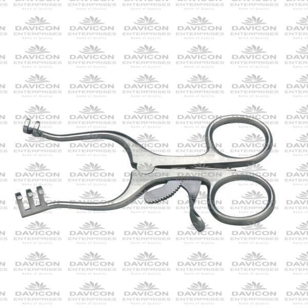 Weitlaner Retractor 10cm Blunt