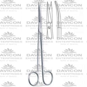 McIndoe Cartilage Scissors- outer edges semi sharp