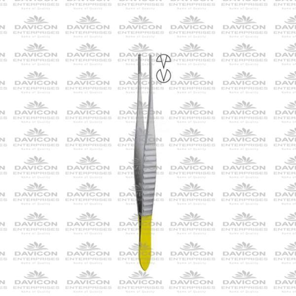 Gillies Tissue Forcep 15cm Withteeth TC Tungsten carbide