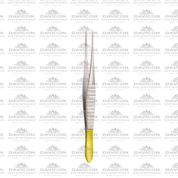 illies Tissue Forcep 15cm Without teeth TC Tungsten carbide