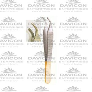 Adson Brown tissue Forcep Angular 12cm TC Tungsten carbide