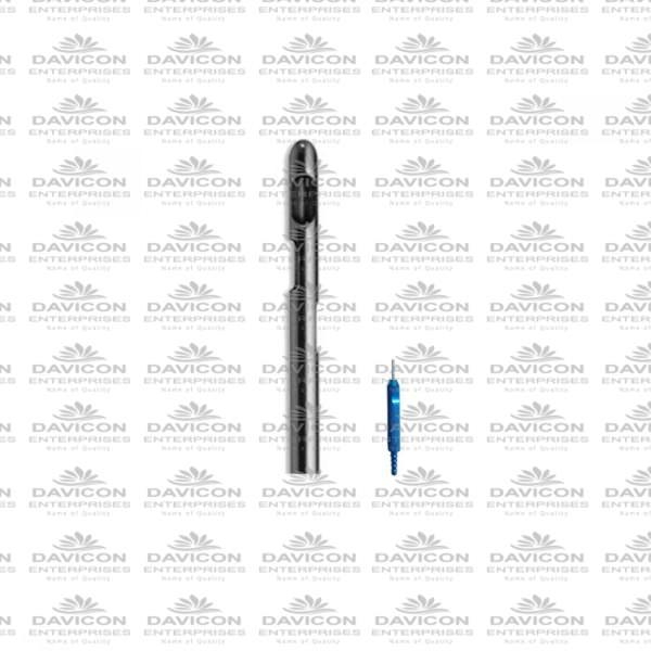 Carraway Harvester - Spiral Three Port Cannula With Fix Handle Fitting