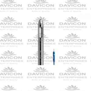 Cobra Style Liposuction Cannula With Fix Handle Fitting