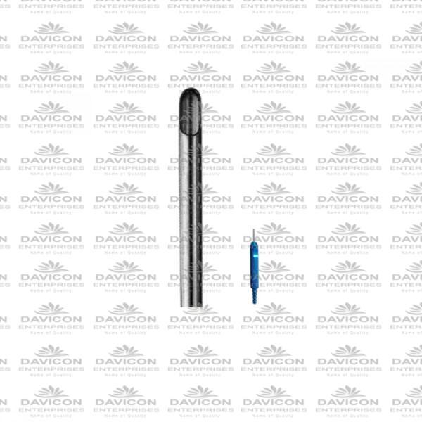 Half Cut Tip Cannula With Fix Handle Fitting