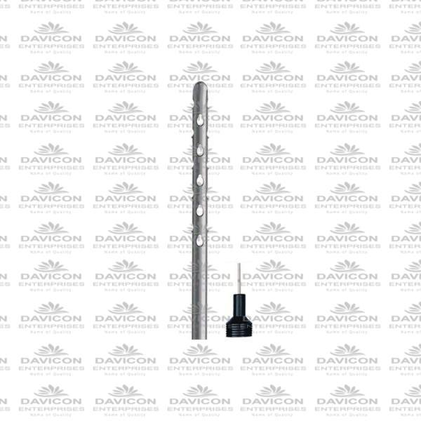 Tommey hub 60cc Multiport Speed Harvester- One End Sharp Cannula Ø 2.5 mm X 15 cm