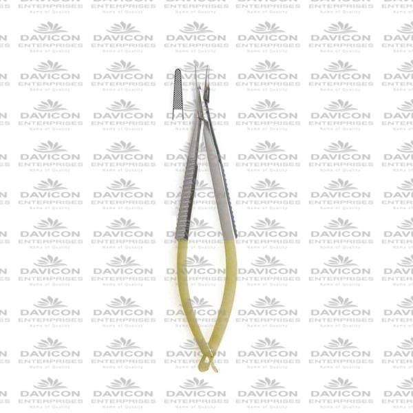 Micro Needle Holder 15cm Straight TC