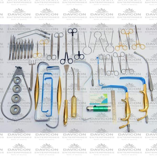 HIGH QUALITY BREAST SURGICAL INSTRUMENTS SET | BREAST AUGMENTATION SET PLASTIC SURGERY INSTRUMENTS