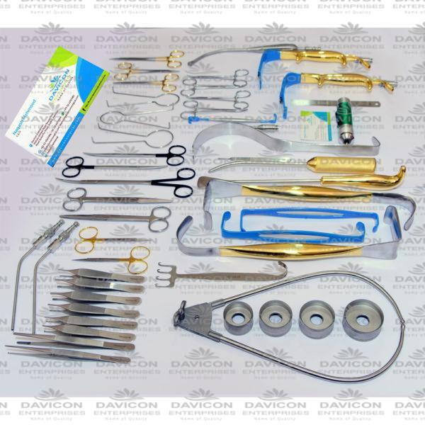 HIGH QUALITY BREAST SURGICAL INSTRUMENTS SET | BREAST AUGMENTATION SET PLASTIC SURGERY INSTRUMENTS