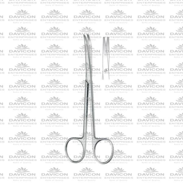 Standard Fomon Rhinoplasty Scissor 13.5cm Curved