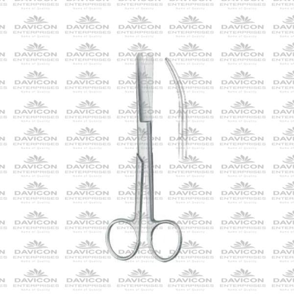 Standard Operating Scissor B-B Curved 20cm