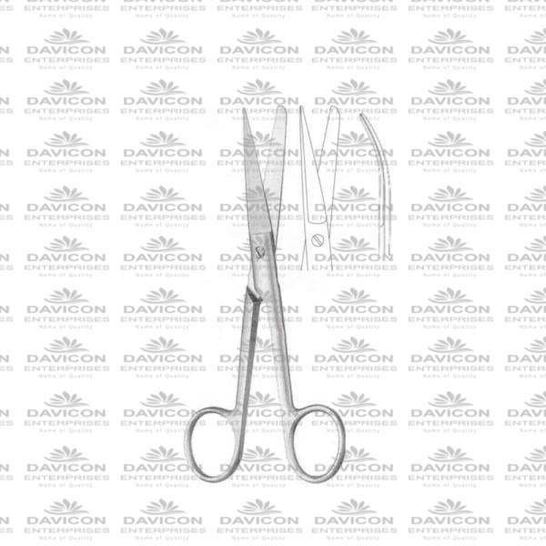 Standard Operating Scissor S-B Curved 20cm