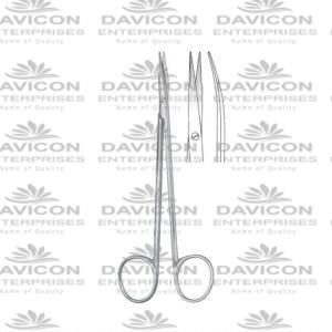 Tungsten carbide Reynolds Dissecting Scissor 18cm Curved