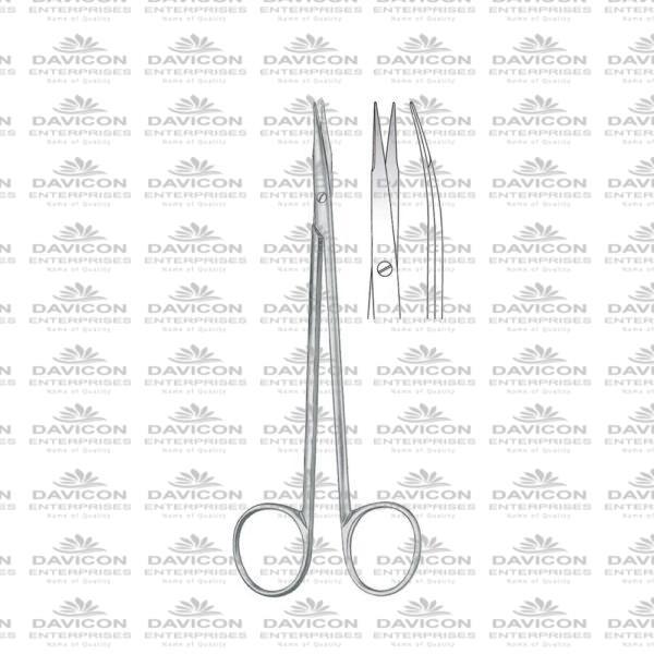 Tungsten carbide Reynolds Dissecting Scissor 18cm Curved