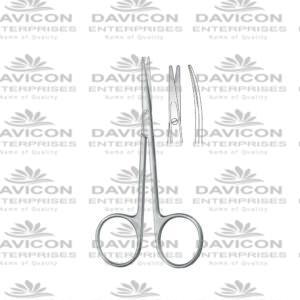 Standard Strabismus Dissecting Scissor 11.5cm Curved