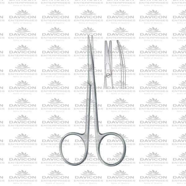 Standard Strabismus Dissecting Scissor 11.5cm Curved