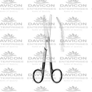 SuperCut Operating Scissor B-B 20cm Curved