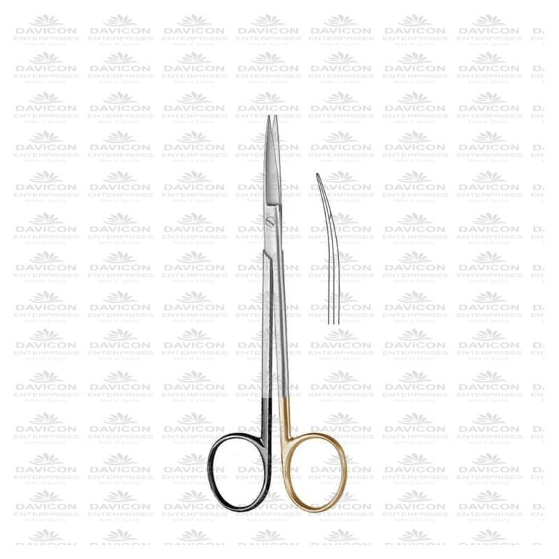 Supercut Plus Tc Joseph Dissecting Scissor 14.5cm Curved - Davicon ...