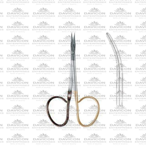 Supercut Plus Tc Steven Ribbon Handle Scissor 9.5cm Curved