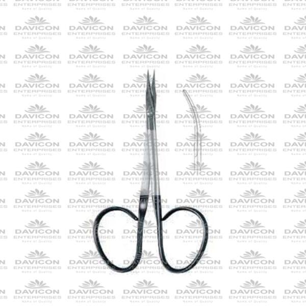 Supercut Steven Ribbon Handle Scissor 9.5cm Curved