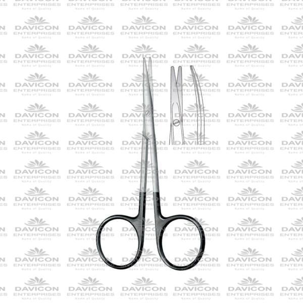 Supercut Strabismus Dissecting Scissor 11.5cm Curved