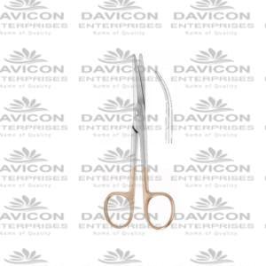 TC Tungsten Carbide Aufricht Nasal Scissor 14cm Curved