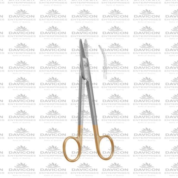 TC Tungsten carbide Castanares Scissor 13cm Straight