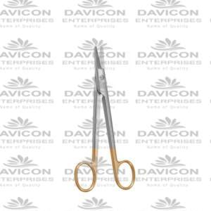 TC Tungsten carbide Castanares Scissor 13cm Straight