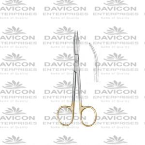 TC Tungsten carbide Goldman Fox Scissor 13cm Straight