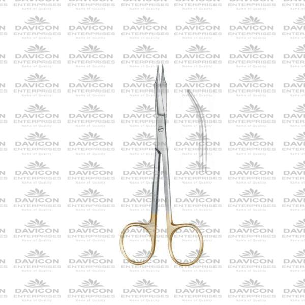 TC Tungsten carbide Goldman Fox Scissor 13cm Straight