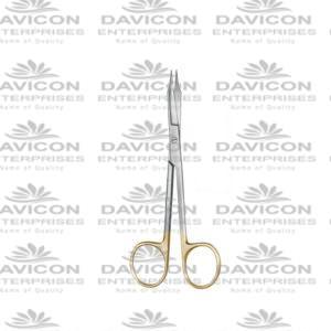 TC Tungsten carbide Goldman Fox Scissor 13cm Straight