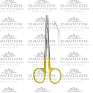 TC Tungsten carbide Gorney Facelift Scissor 18cm Straight