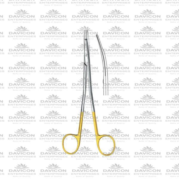 TC Tungsten carbide Gorney Platysma Facelift Scissor 18cm Straight