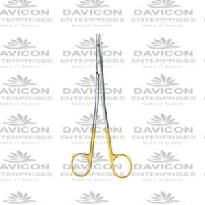 TC Tungsten carbide Gorney Platysma Facelift Scissor 18cm Straight